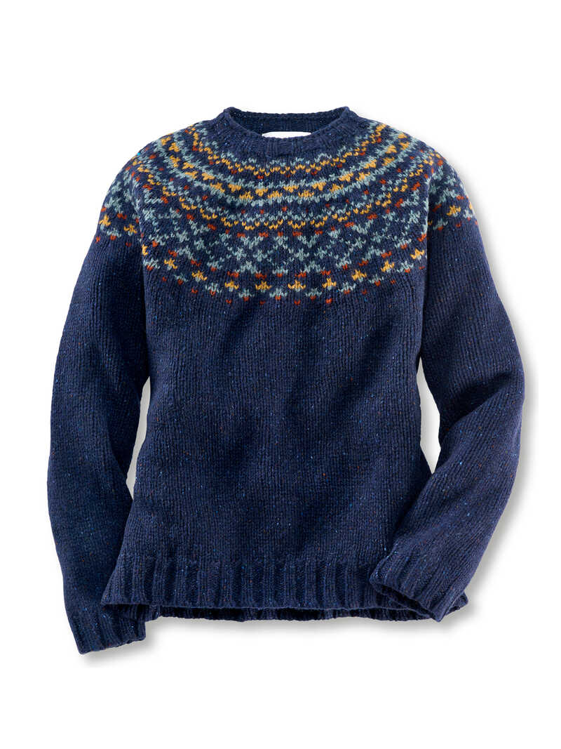 Fair-Isle-Damenpullover