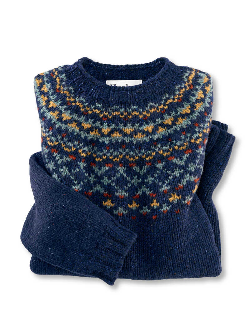 Fair-Isle-Damenpullover