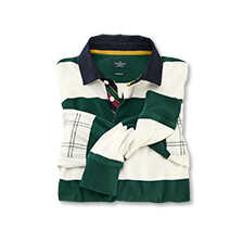 Rugby-Poloshirt Racing Green