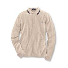 Langarm-Fred-Perry-Polo